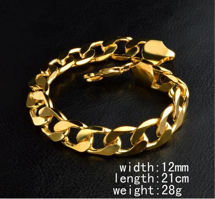 2017 mode homme classique femme plaqué or 18 carats bracelet plat chaîne de serpent boîte chaîne Figaro bracelet 10 choix de style