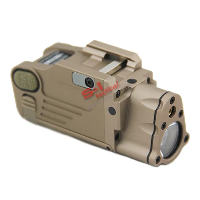 Tactical CNC Fazendo SBAL-PL LED Light Com Pistola Laser Vermelho / Rifle Lanterna Black / Dark Earth