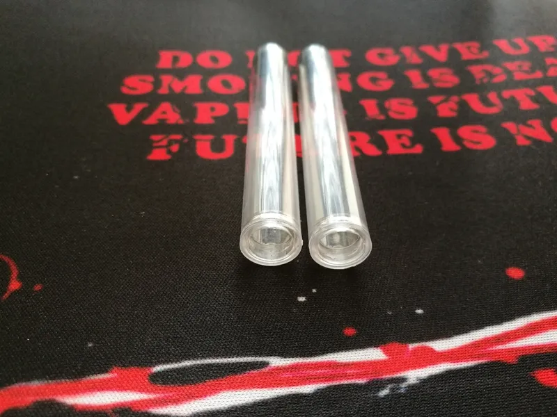 Recipientes de pacote de tubo de plástico vazio PP para 0,3ml 0,4ml 0,5ml 0,6ml 1ml O Pen Glass Atomizador Cartucho CE3 Bud Vaporizador Oil Tank Pack