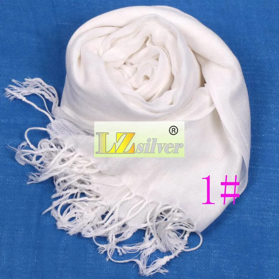 Hot Pashmina cachemire châle Wrap femmes filles dames écharpe franges douces