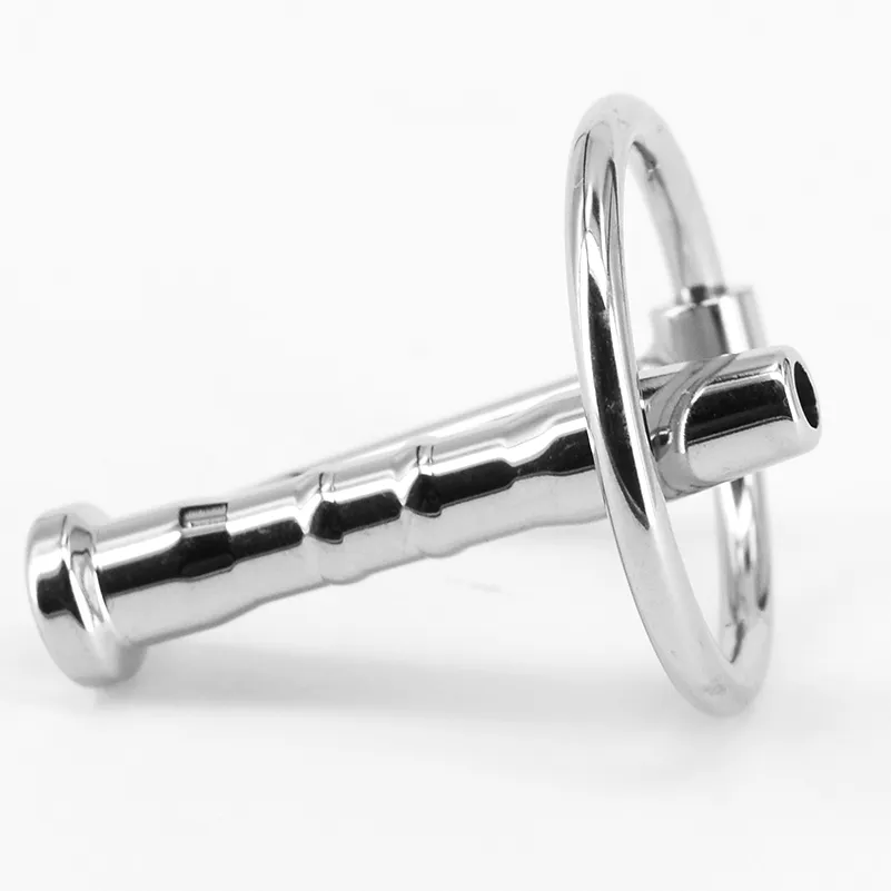 SODANDY Penis Plug RVS Urethrale Geluiden Met Cock Eikelring Metalen Urethrale Dilatator Sex Product Urethrale Buis Seksspeeltje6085424