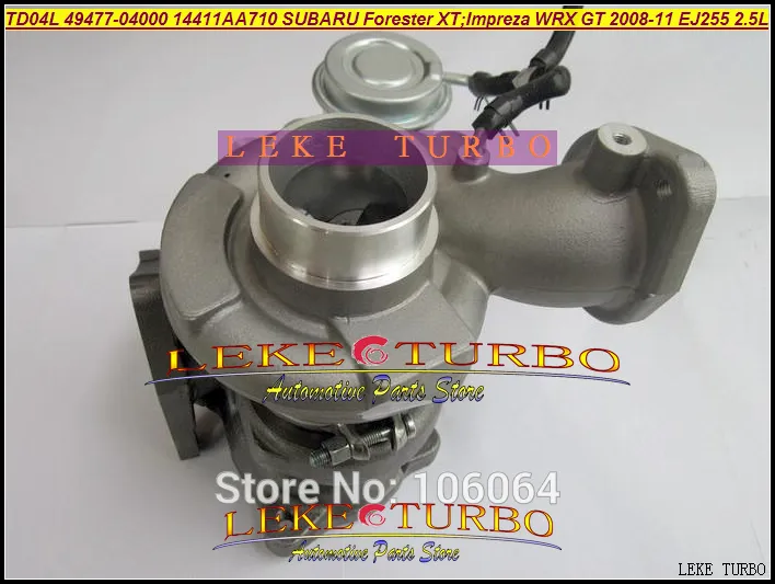 TD04L 49477-04000 14411AA710 Turbo Turbocharger For SUBARU Forester XT 2009-11 Impreza WRX GT 2008-2011 EJ255 2.5L (1)