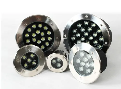 1W 3W 6W 10W 12W 14W 18W 24W 36W LED Lampe de lumière souterraine AC85-265V Waterpoof