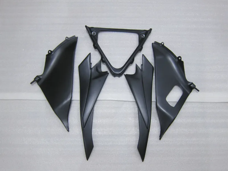 100% passform för Suzuki -injektionsmjutna mässor GSXR600 08 09 10 VIT BLACK FAIRING KIT GSXR750 2008 2009 2010 OI14