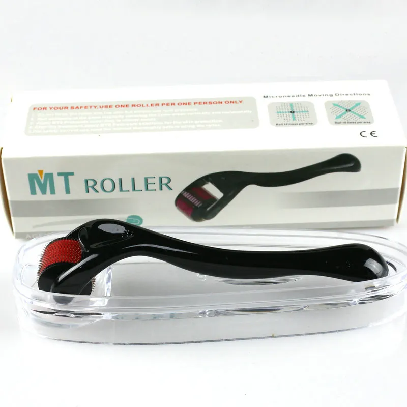 540 Mikroiğneler Roller Cilt Dermatoloji Tedavi cilt Güzellik Dermaroller 0.2mm-3.0mm ile MT Derma rulo