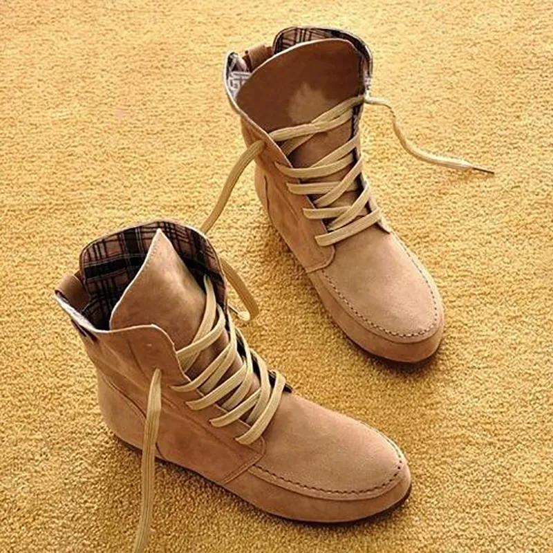Bottes femme en nubuck outlet