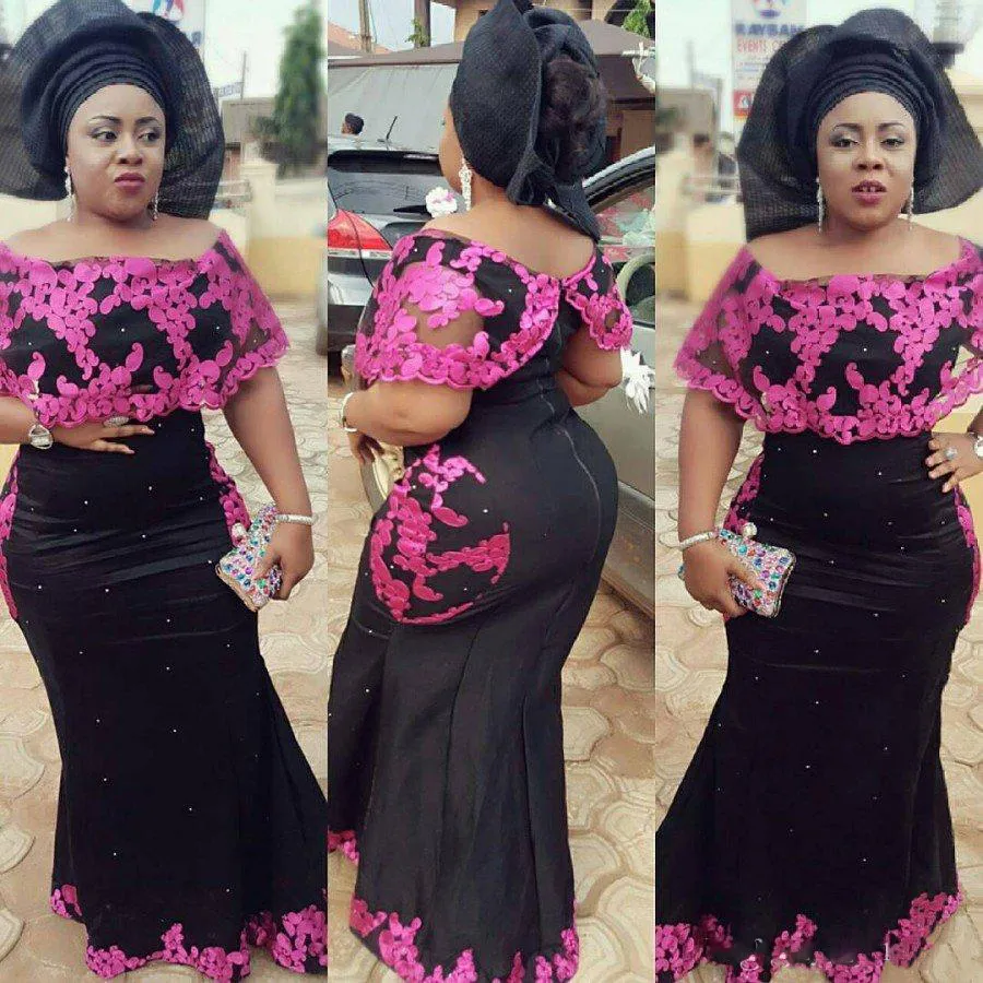 Aso ebi styles for fat best sale ladies