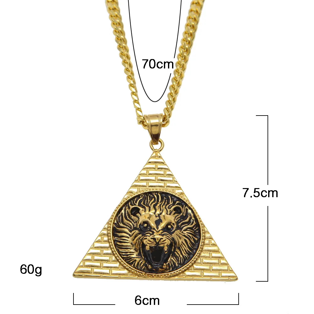 Bracelet Pendentif Vintage Fait Main Style égyptien - Argent Et Or - Occasion