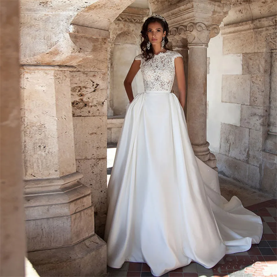 Vestido noiva sem sales renda