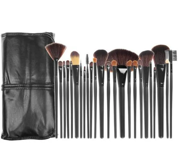 Maquiagem profissional Escovas conjuntos Portátil Completa Cosméticos Make up Brushes Ferramenta Fundação Sombra Lábio escova com saco