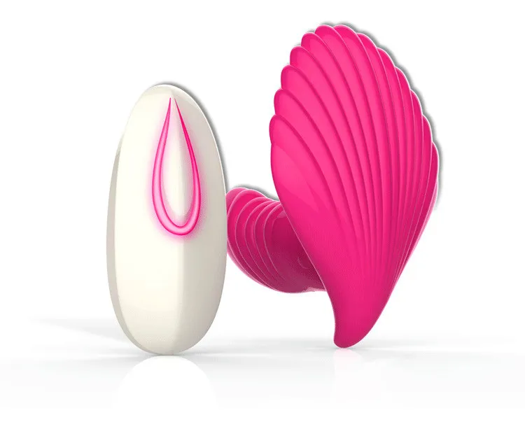 Shell Butterfly Dildo Roupa Under