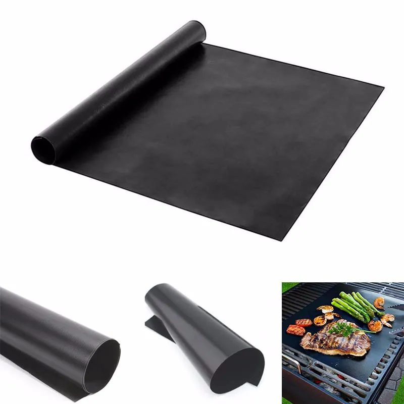 hot BBQ grill baking mats barbecue baking mat Non-stick Reusable pad Sheet bake accessories BBQ TOOL