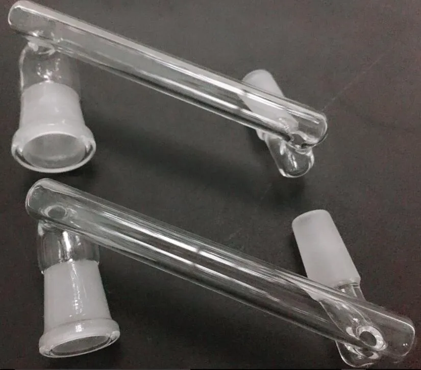 6 stilar glasvattenpipa Drop Down Adapter Hane till Hona Drop-Down Adapter 14mm 18mm Conventer för Dab oljeriggar