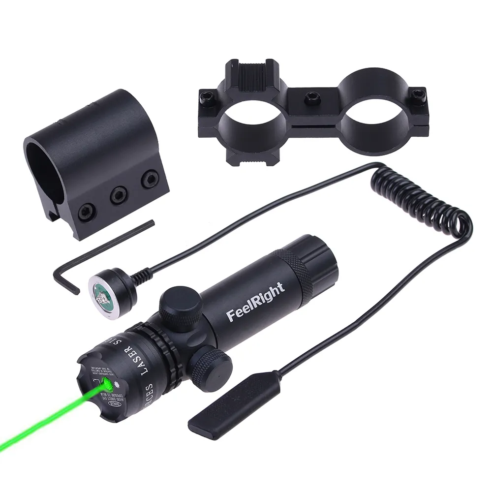 Tactical Laser Pointer Green Laser Sight Rifle Hunting Airsoft Outdoor