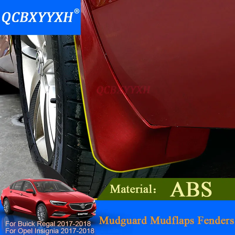 QCBXYYXH Car Styling Car Mud Flaps For Buick Regal Opel Insignia 2017 2018 Sedan Mudflaps Splash Guards Mud Flap Mudguard Fender