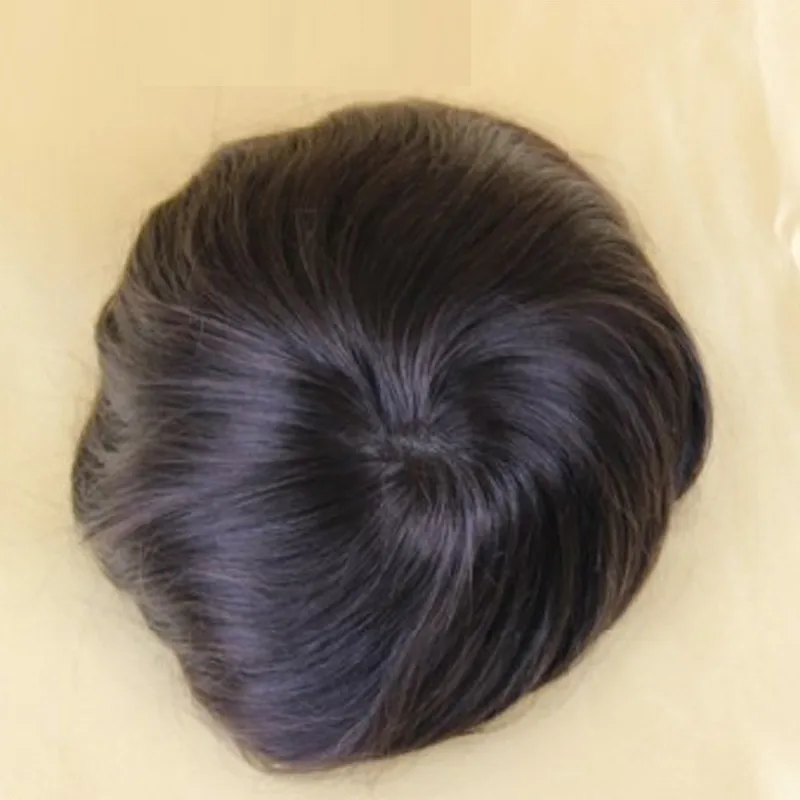 6X8inch 7X9 inch 8x10inch Super Durable Thin Skin mens toupee Wig Mono Base Men Hair Prosthesis