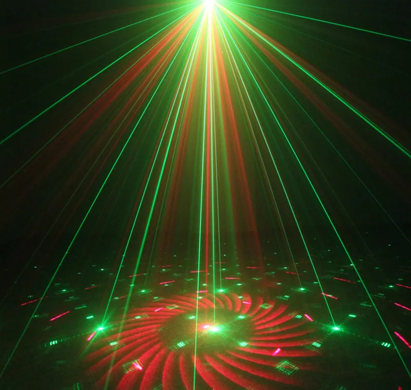 Partido DJ Projector Laser Luz de Palco Sounds Sense Suny RG 3 Lens 40 Patterns Red and Green Disco luzes de laser com controle remoto