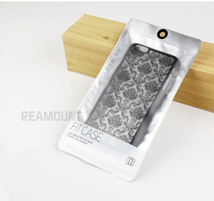 Borsa imballaggio al dettaglio in plastica con cerniera impermeabile all'ingrosso iPhone 6 6 Plus. Borsa imballaggio custodia telefono Google Pixel LG G6