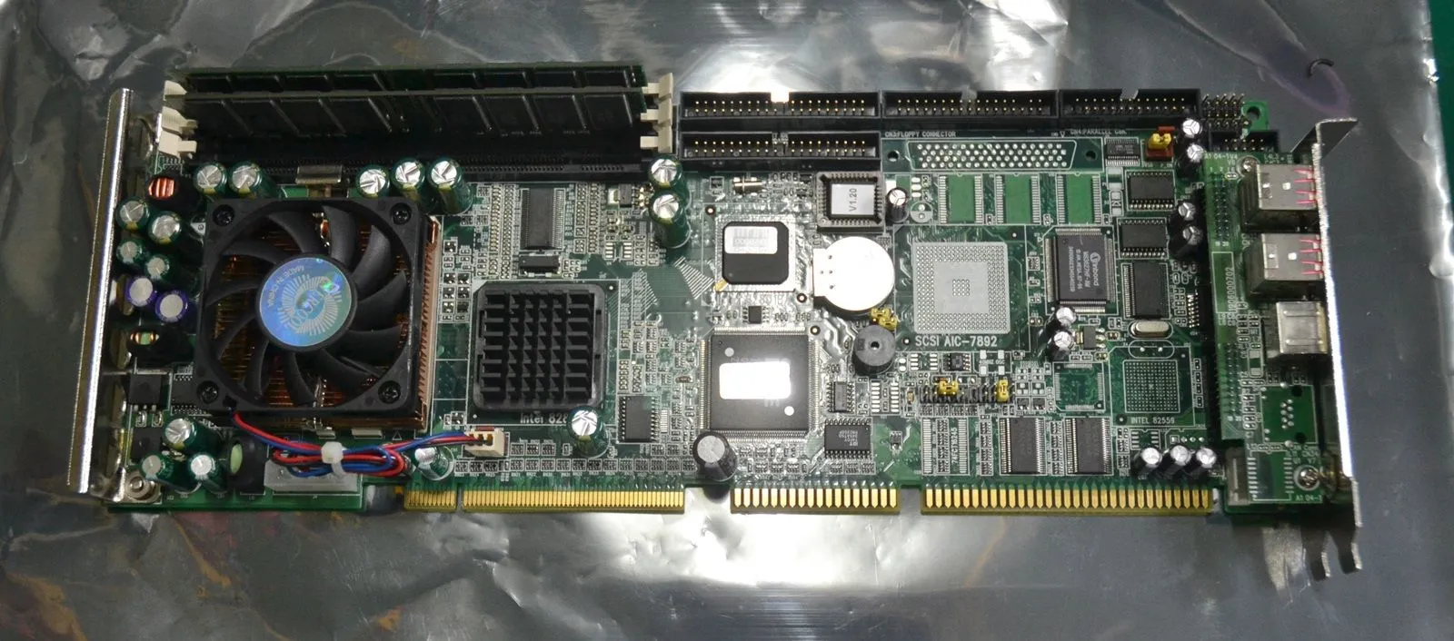 original Industrial Motherboard Advantech PCA-6180E SBC Single Board Computer 100% tested working,used, in good condition