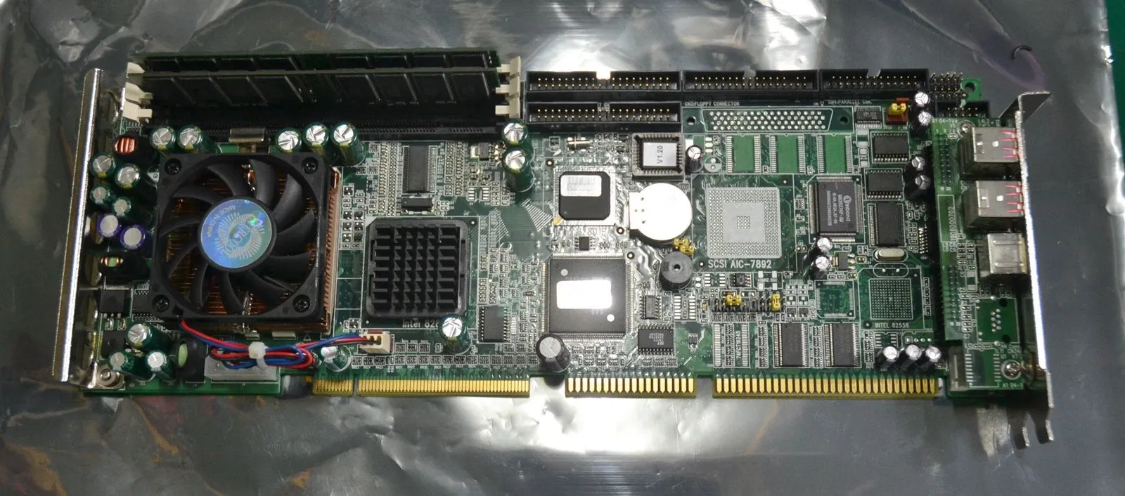 Placa base industrial original Advantech PCA-6180E SBC Computadora de placa única 100% probada en funcionamiento, usada, en buenas condiciones