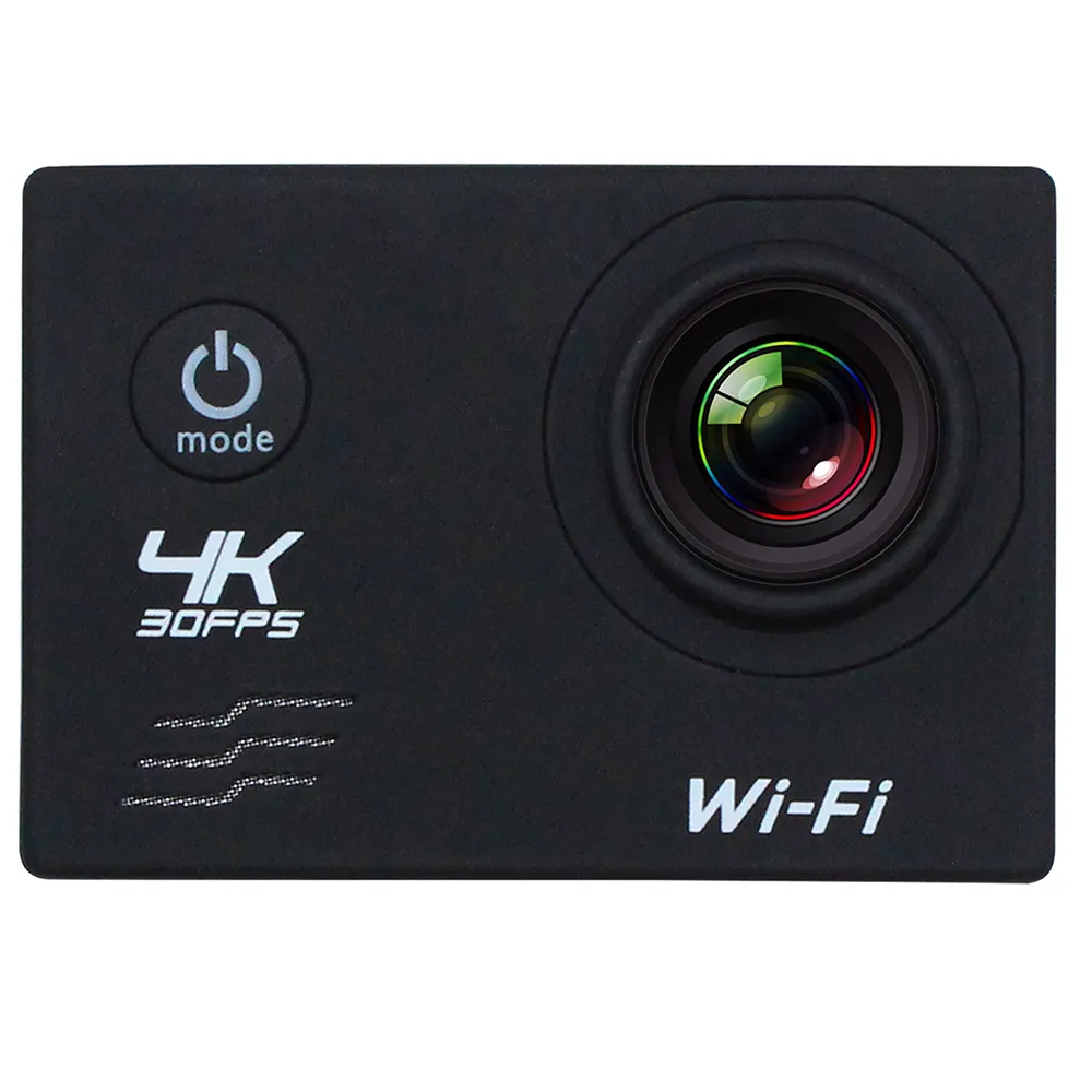 4K Camera 2" LCD Screen Wifi Action 4X Zoom 16MP Sport Waterproof 30M with Remote Control