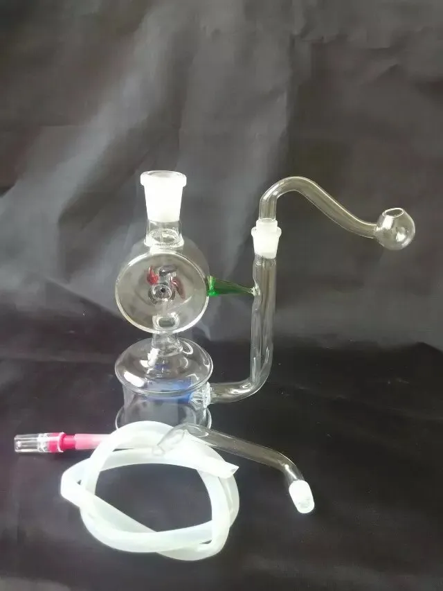 Nowy wiatrak szklany bong bung z rurą wodną dym hakah przenośne szklane bongs palenie akcesoria bezpłatna wysyłka