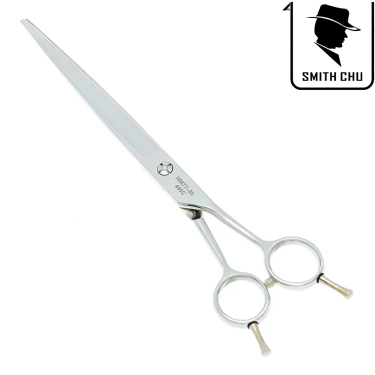 8.0inch Smith Chuペットグルーミングはさみの子犬トリマーツール切断はさみ鋭いエッジクリッパー剪断動物の髪の切削工具、LZS0039