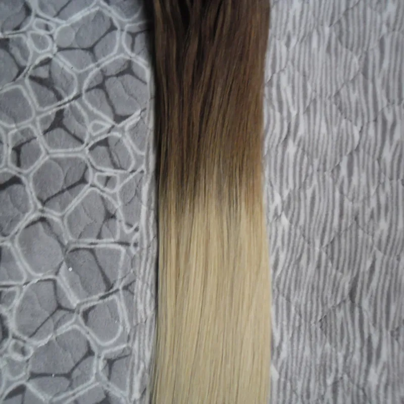 Ombre Micro Loop Easy Ringsbeads Hair Extensions 1g 100g 6613 blonde Human Hair Micro Bead Extensions6332270