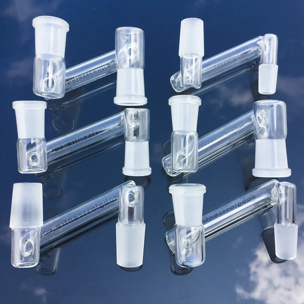 N Shape Smoking Accessories Glass Adapter Including 10 Version Changing 14.5mm and 18.8mm Bongs Adapter DP01-10