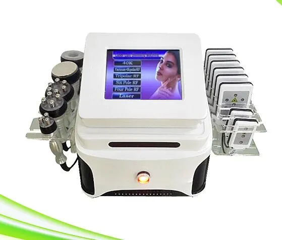 6 in 1 ultrasound cavitation lipo laser sliming lipo laser cavitation slimming lipolaser beauty machine