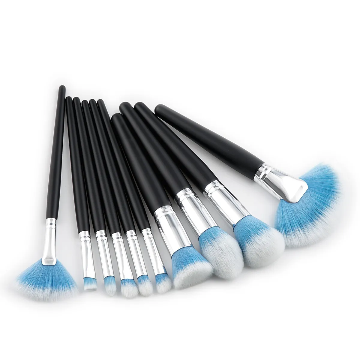Novo Kabuki Escova Set Professional Makeup Brushes Conjuntos de Ferramentas Make Up Brushes Pincel Cosméticos Completo Sombra Lip Face Em Pó Escova Kit