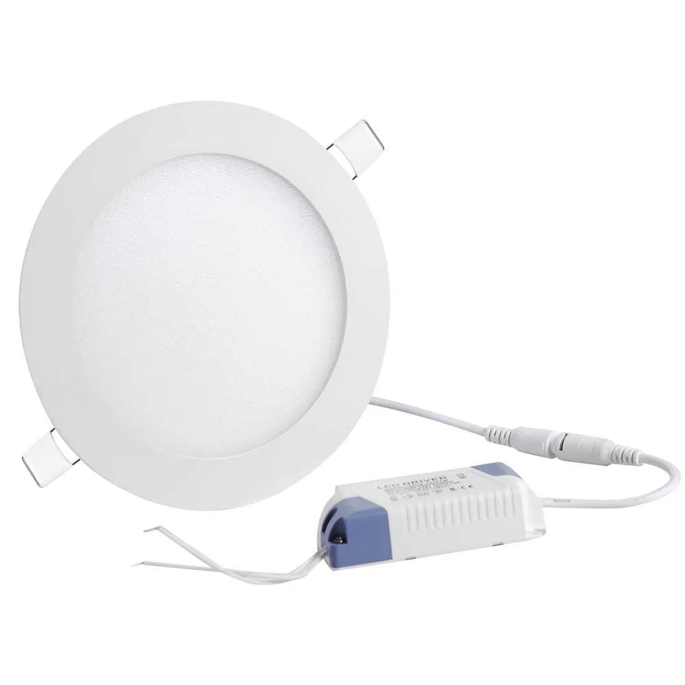 Faretto da incasso a soffitto a LED da incasso 3w 6w 9w 12w 15w 18w pannelli rotondi quadrati illuminazione interna ac85-265v