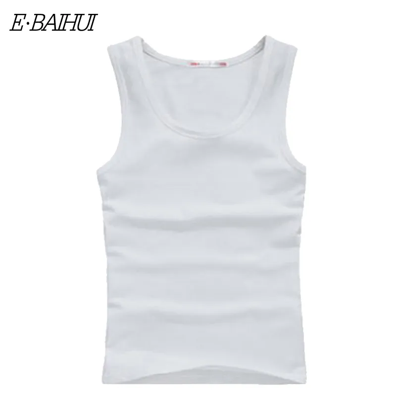 E-baihui ماركة الرجال تانك كمال الاجسام خزان القطن عارضة الرجل قمم المحملات undershirt أزياء سترة ملابس الرجال 22151