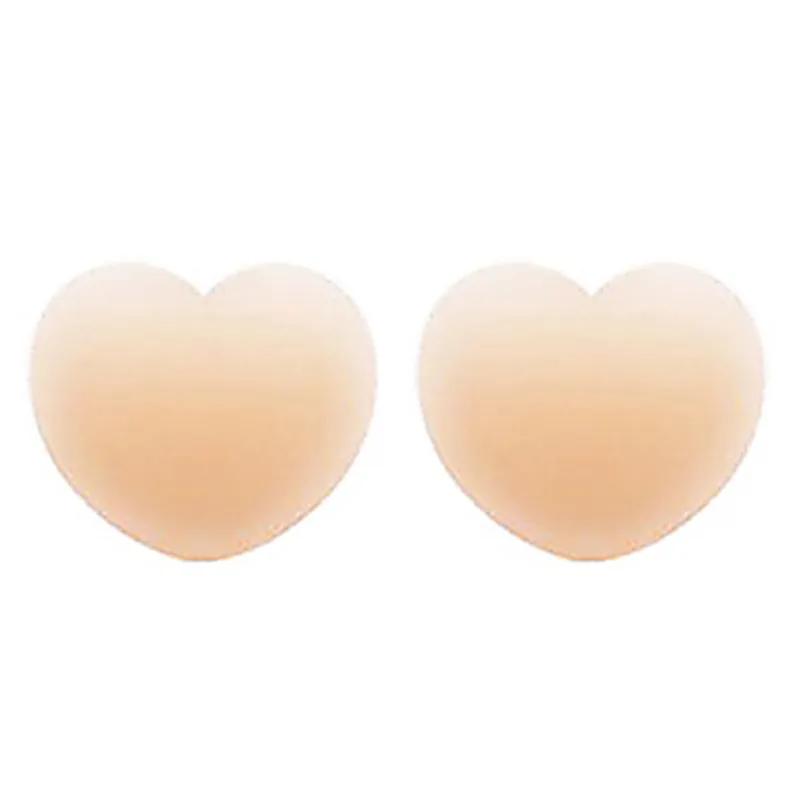 Lot De 2 Paires Bandes De Poitrine Femme - Soutien Adhésif Invisible Grands Seins Avec Cache-Tétons - Alternative Soutien-Gorge