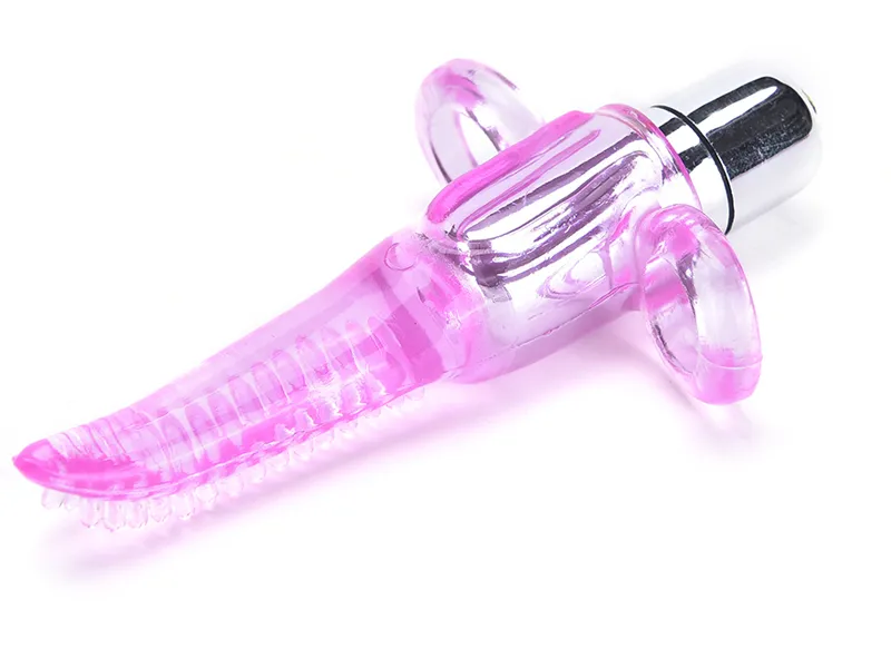 Vibromasseurs de Massage de langue de bouche de lèvre adulte doigt stimulent les produits de sexe de Clitoris pour le léchage Oral de point G féminin pour le Massage de femmes