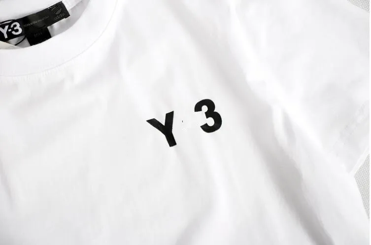 2017 Summer Y 3 Casual T Shirts brand t-shirt men fashion tops Camisetas Mujer Tees Women Men Short Sleeve tshirts