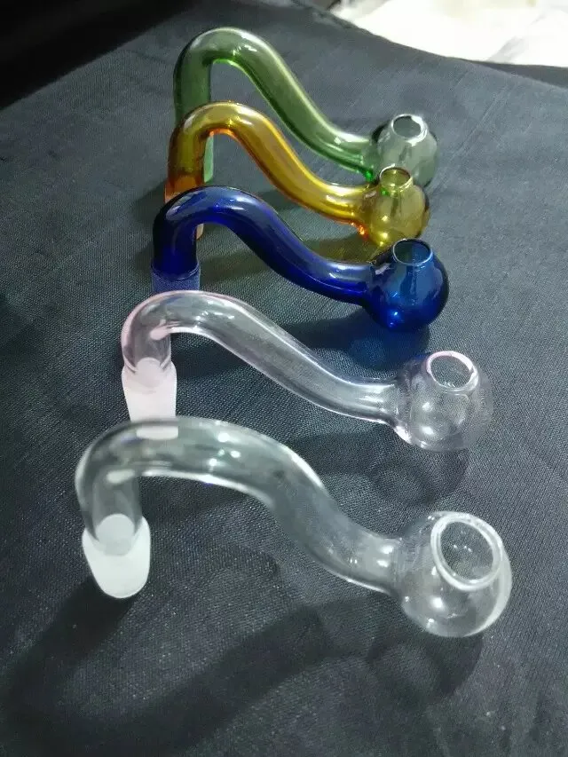 S tube short stove glass bongs accessories , Unique Oil Burner Glass Pipes Water Pipes Glass Pipe Oil Rigs Smoking with Dropper