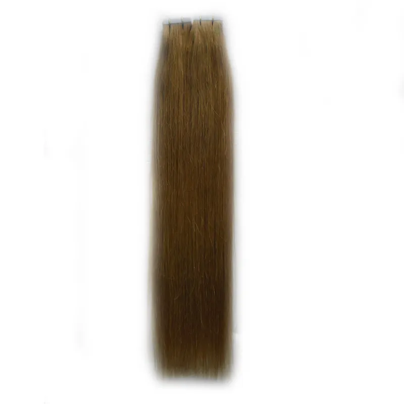 Cheveux vierges brésiliens miel blond peau trame Extensions de cheveux ruban adhésif Double face dans les cheveux humains 40 pièces 100g