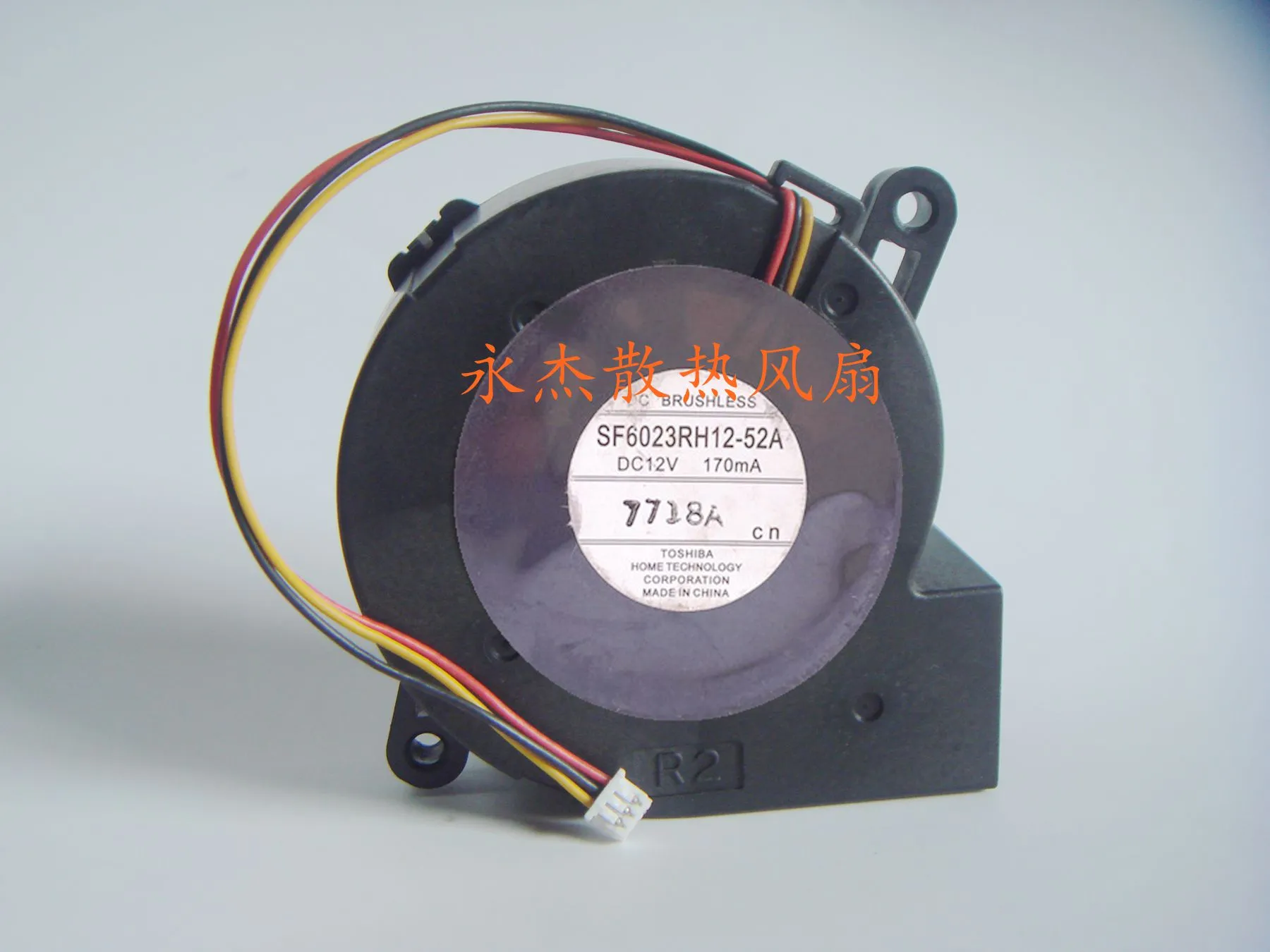 SF6023RH12-52A Server Blower Fan DC 12V 170MA, 60x60x25mm 3-tråds 3-polig projektor TDP-EX20U FAN