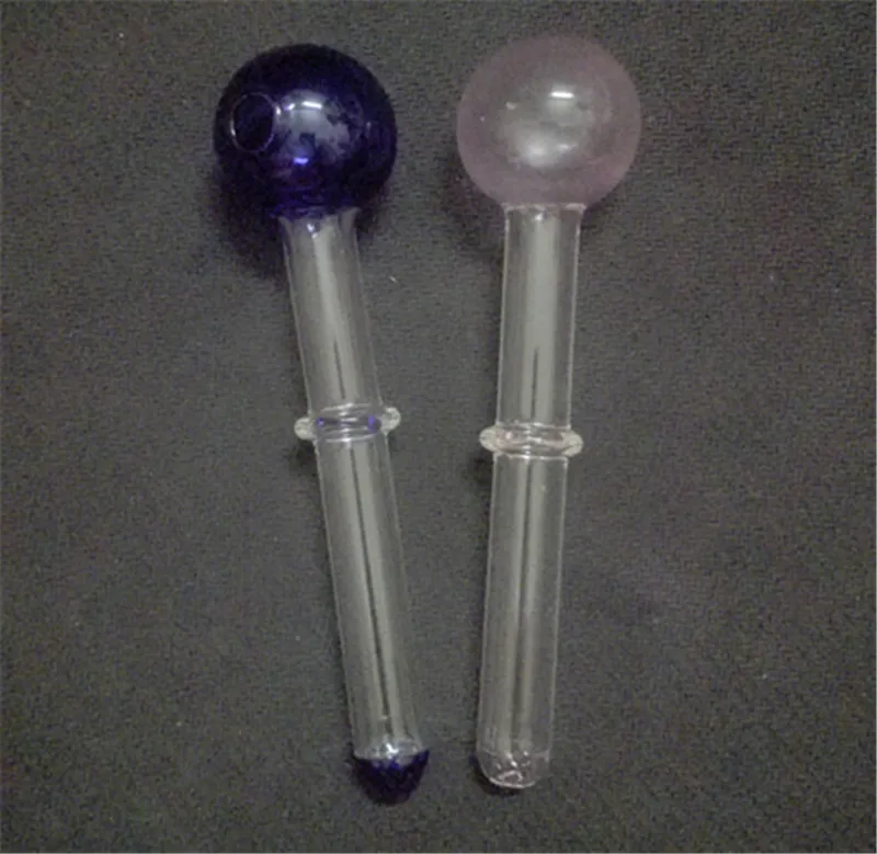 Multicolors Стеклянные трубы Масляные горелки Небольшая водопроводная труба для курительных труб для DAB BOG BONGS