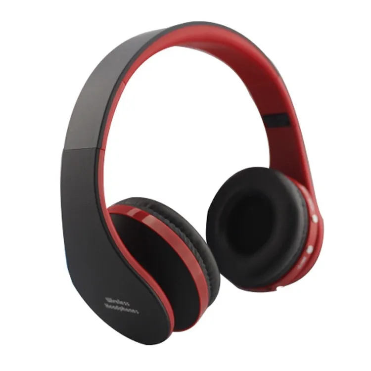 Fashion sans fil DJ Pliable DJ Stéréo audio Bluetooth Headseo Headseo Headfree Headphones Écouteurs Écouteurs avec une radio de casque FM 8252