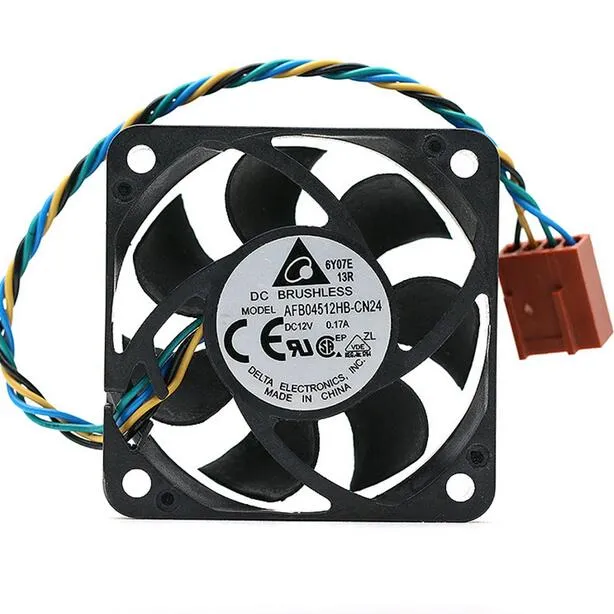 Original DELTA AFB04512HB 4515 12V 0.17A 4.5CM 4 line CPU PWM speed control fan