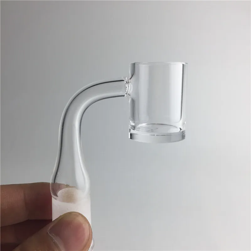 Nuovo chiodo graile Flat Top XL Quartz Banger con 10mm 14mm 18mm Maschio Femmina 4mm Fondo spesso 2mm Pareti spesse Chiodi Banger senza cupola