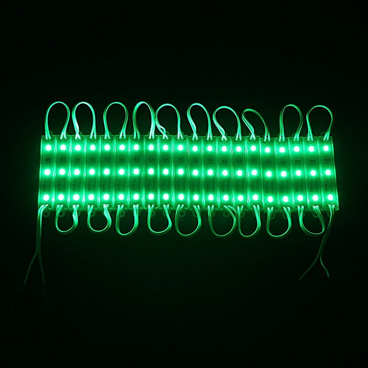 5050 SMD 3 LED-Modul RGB wasserdichte Lichtlampe für Hausgarten, Weihnachten, Hochzeit, Party-Dekoration oder Buchstaben-Design