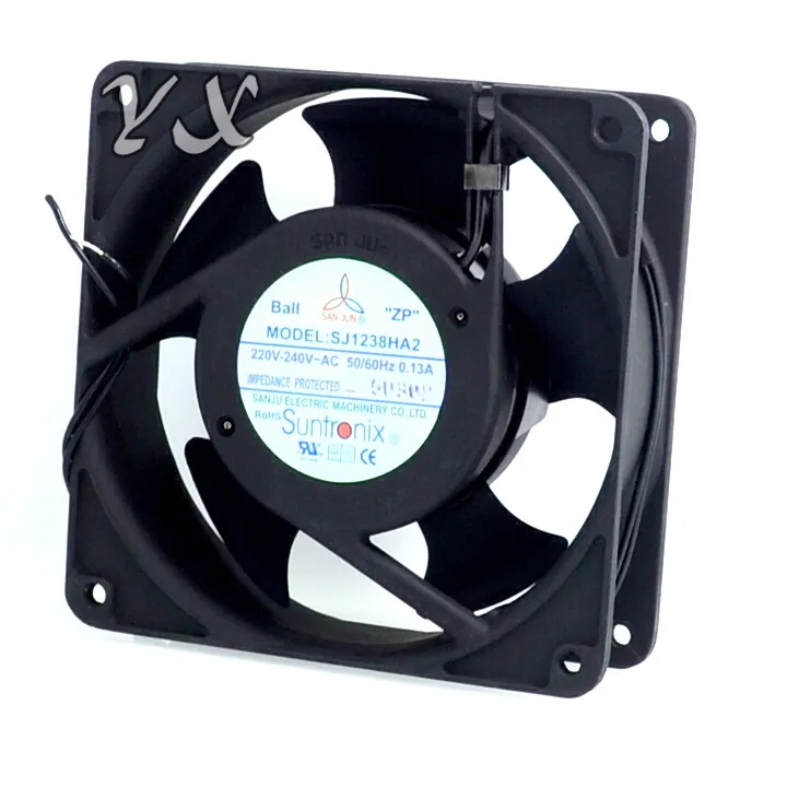 Original New Iron Leaf Fan SJ1238HA2, 120 x 120 x 38 mm High ...