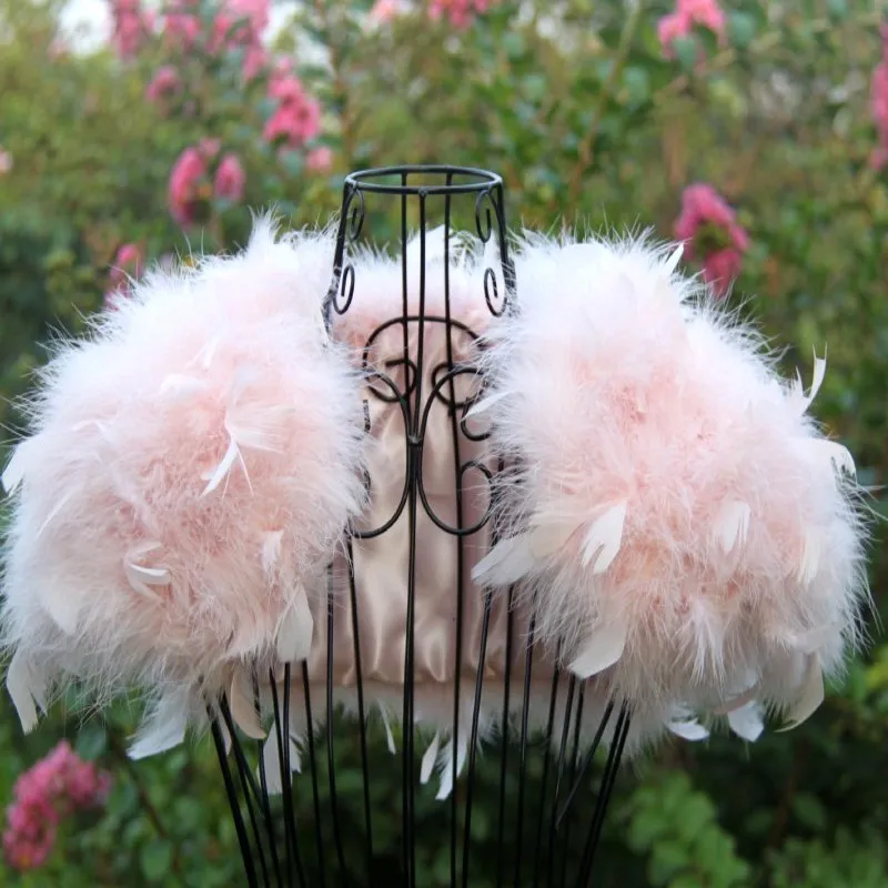 Ostrich feather bolero wedding sale