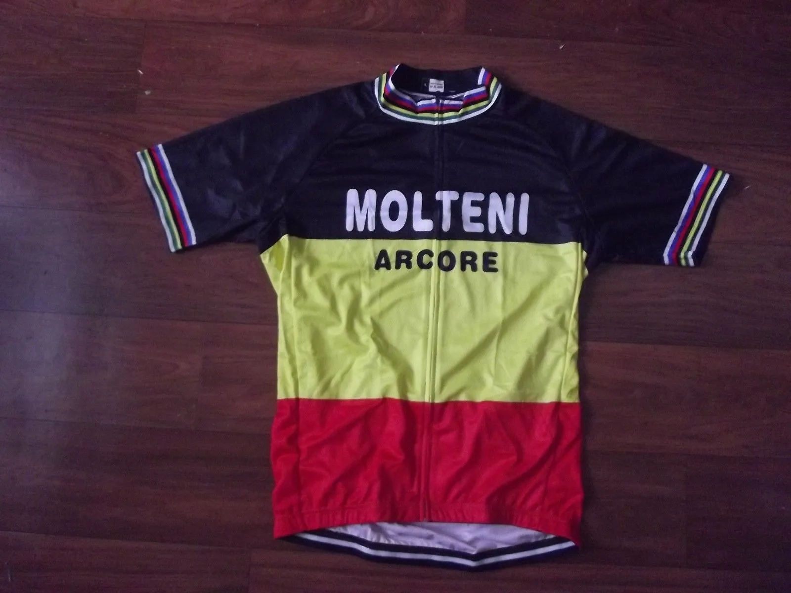 2024 MOLTENI ARCORE RETRO Cycling Jersey Set Mens Ropa Ciclismo