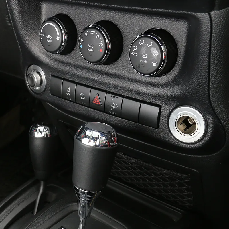 Car Mirror Switch Cigarette Lighter Trim Button Trim Decoration Cover For Jeep Wrangler JK 20112017 Car Interior Accessories4043163