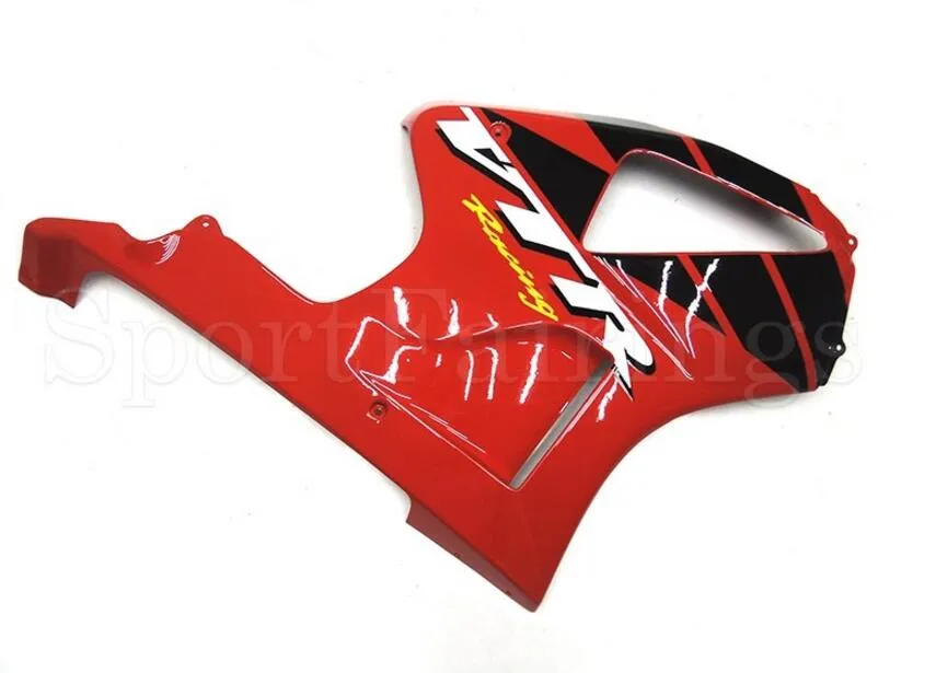 3 omaggi Carenature Honda VTR1000 RC51 SP1 SP2 00 01 02 03 04 05 06 Kit carenatura moto ABS Carrozzeria Rosso Nero AZ2