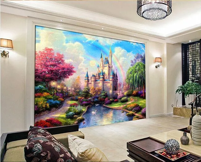 Murale Del Castello Disney GARDALAND ADVENTURE HOTEL CASTELNUOVO DEL